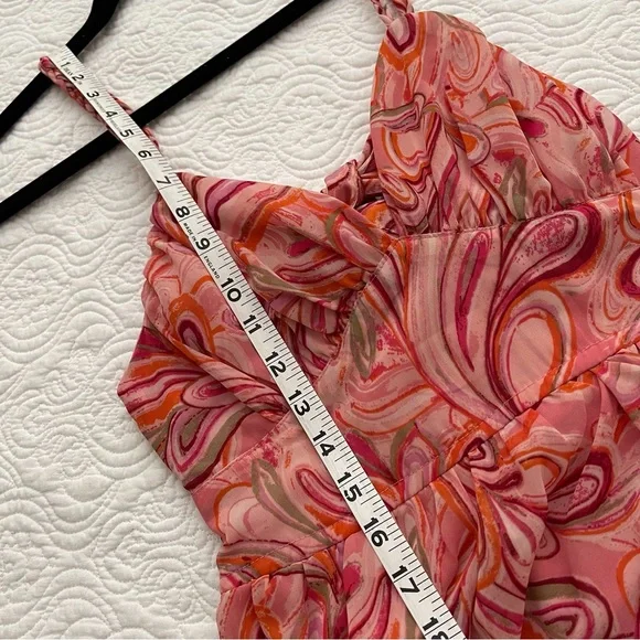 Jessica Simpson Women’s Halter Tiered Maxi Dress Size S - Picture 10 of 13